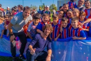 Juan Andreotti inauguró la Nueva Cancha de Césped Sintético para Fútbol 11 en el Polideportivo N°2