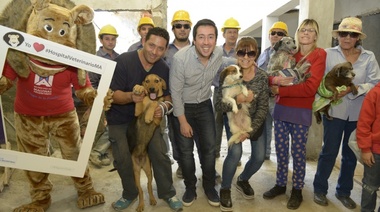El Primer Hospital Veterinario de Malvinas Argentinas ya está en marcha