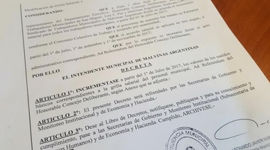 Gran acuerdo salarial para los trabajadores municipales de Malvinas Argentinas