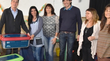 El Municipio entregó baúles escolares a los jardines de infantes