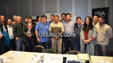 Gustavo Torres se reunió con dirigentes de la Unión Industrial de Tres de Febrero.