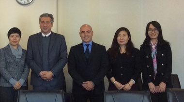 En China, Gustavo Spalletti se reunió con las máximas autoridades del Ministerio de Educación de Beijing