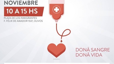 Vicente López conmemora el Día Nacional del Donante Voluntario de Sangre