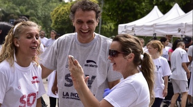 Con una maratón en el Parque Yrigoyen, San Martín cerró la Semana de la Inclusión