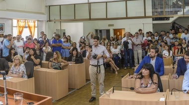 Con el peronismo unido, Zabaleta retuvo la presidencia en el Concejo Deliberante