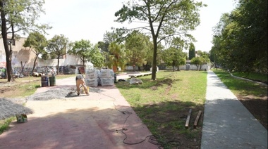 El Municipio pone en valor la Plaza Congresales de Tucumán, en San Andrés