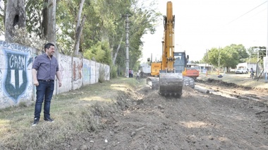 Comenzaron nuevas obras de pavimentación en Los Polvorines