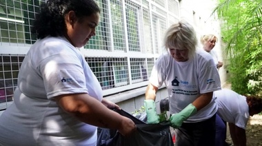 Los voluntarios de “Buen Comienzo” dejaron las escuelas más lindas