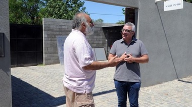 Julio Zamora recorrió el barrio Guazú Nambí de Rincón de Milberg y escuchó a los vecinos