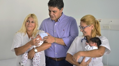 Jorge Macri recorrió la nueva sala de internación de la Maternidad Santa Rosa