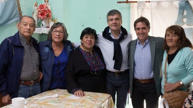 Zabaleta y Lorenzino encabezaron una jornada de promoción de derechos de los jubilados en Villa Tesei