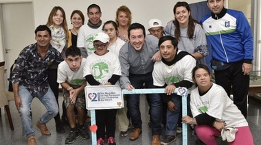 Actividad por el Día Mundial del Síndrome de Down en Malvinas Argentinas