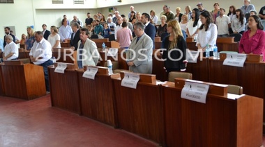 El Concejo de Tres de Febrero sesionó en homenaje a las víctimas de la última dictadura cívico militar.