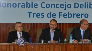 Valenzuela abrió las sesiones del Concejo Deliberante de Tres de Febrero: "Protagonizamos una gestión cercana, que escucha y hace".