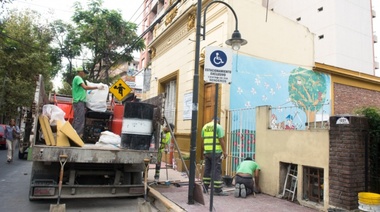 El Municipio construyó nuevas veredas y rampa de acceso en el Centro de Día ‘Senderos de San Fernando’