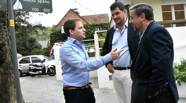 Eugenio Burzaco en el Barrio La Cava