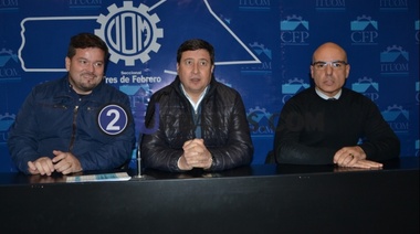 Daniel Arroyo presentó su libro "Las 4 Argentinas y su grieta social", en el auditorio del Instituto Tecnológico de la UOM