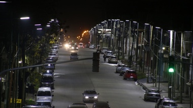 San Martín puso en marcha un Plan de Iluminación LED para toda la ciudad