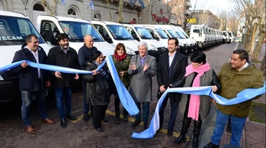 Andreotti sumó 26 nuevos camiones a la flota del Municipio
