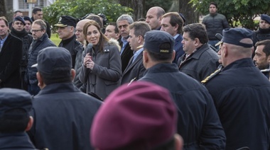 Vidal anunció un refuerzo en los controles de seguridad para brindar "más tranquilidad y más paz"