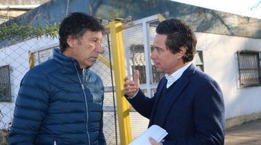 Posse y Sánchez Zinny visitaron la Escuela Técnica Nº 4 de Boulogne