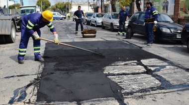 Vicente López continúa con las tareas de mantenimiento en las calles del distrito