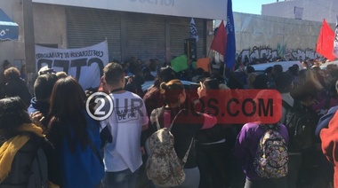 Organizaciones sociales marcharon a las oficinas de Edenor San Martín