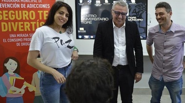 En el CUT, Julio Zamora y Victoria Donda participaron del cierre del programa "Seguro te divertís"