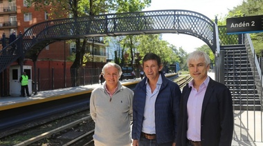 Se inauguró la renovada estación de Beccar en San Isidro