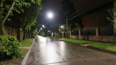 280 nuevas luminarias LED en el Barrio Santa Rita