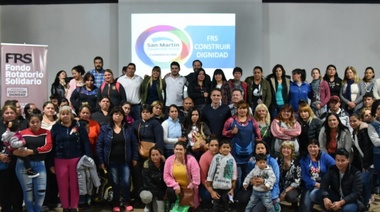 600 familias de San Martín ya recibieron créditos para mejorar sus hogares