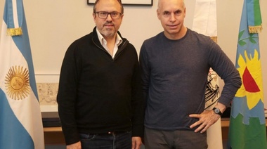 Diego Valenzuela, firmó un convenio macro con el jefe de Gobierno porteño Horacio Rodríguez Larreta