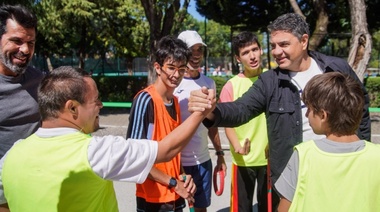 Jorge Macri visitó la colonia de vacaciones inclusiva municipal