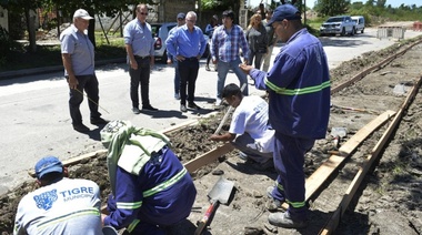 Tigre sigue invirtiendo en obras para cada una de sus localidades