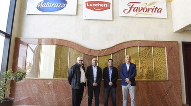 Nardini visitó la empresa Molinos Río de la Plata