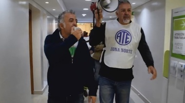 ATE Zona Norte marcó postura en Vicente López