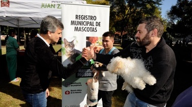 Zabaleta presentó el Registro Municipal de Mascotas para mejorar las políticas de salud pública
