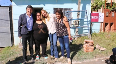 San Isidro y Nación mejoran las de 240 viviendas en el Barrio Martín y Omar