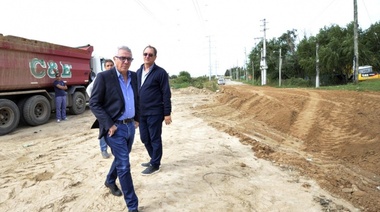 Tigre asfalta la avenida Pacheco para conectar Las Tunas con Benavídez