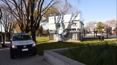 Katopodis inauguró una nueva posta de seguridad en Villa Ballester