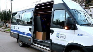 Transporte escolar para chicos con discapacidades en Malvinas