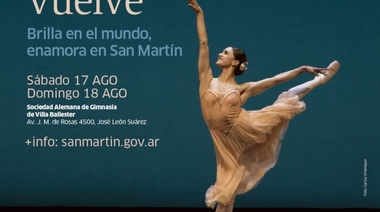 En agosto, Marianela Núñez vuelve a deslumbrar a San Martín