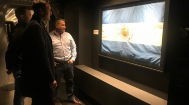 Daniel Ivoskus visitó en Rosario el Museo Internacional para la Democracia