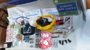 Siete detenidos en un mega operativo antidrogas en la villa Borges