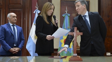 Vidal tomó juramento a Damián Bonari como Ministro de Economía de la Provincia