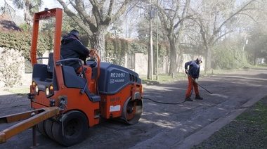 San Isidro renueva asfaltos en un amplio sector de Beccar