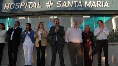 En Santa María, Jaime Méndez inauguró el tercer hospital municipal de San Miguel