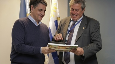 Jorge Macri recibió a Enrique Antía en el Centro de Monitoreo