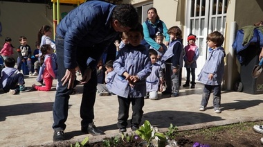 San Isidro suma huertas orgánicas en los jardines de infantes municipales