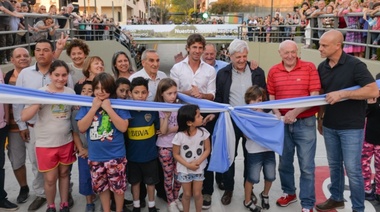 Andreotti inauguró el 5to túnel construido con fondos municipales